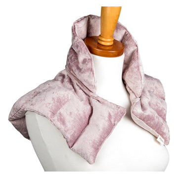 Kozi Comforting Shoulder Wrap - Blush Velour